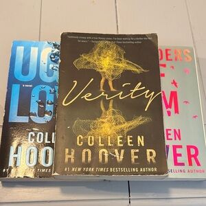 Colleen Hoover Book Set - Verity, Ugly Love, Reminders of him